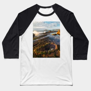 Crater in the rocks at Umina Point Baseball T-Shirt